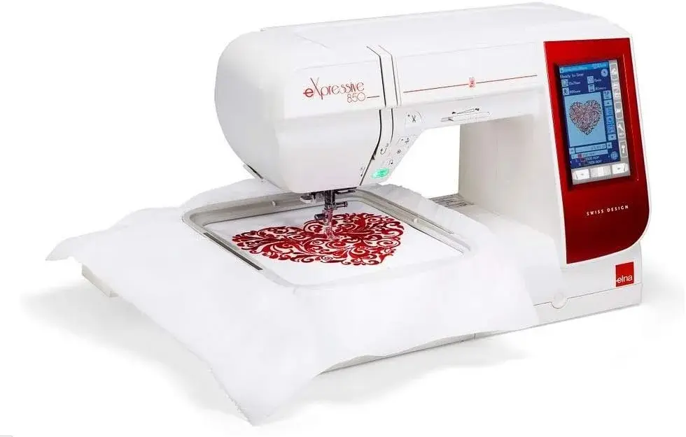 Elna eXpressive 850 Sewing and Embroidery Machine 172 Designs USB LCD Thread Cut