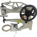 Leather Sewing Machine for Heavy Materials Hand/Electric Operated Sewing Patch Machine Industrial Stitching Tool for Shoes, Boots, Luggage