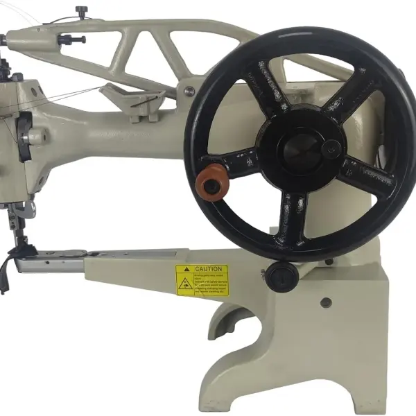 Leather Sewing Machine for Heavy Materials Hand/Electric Operated Sewing Patch Machine Industrial Stitching Tool for Shoes, Boots, Luggage