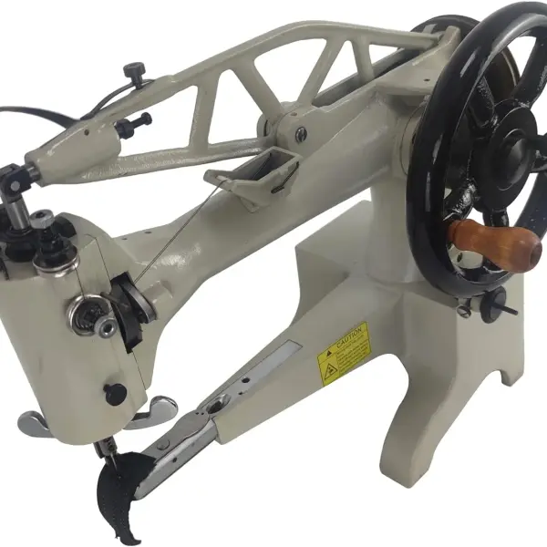 Leather Sewing Machine for Heavy Materials Hand/Electric Operated Sewing Patch Machine Industrial Stitching Tool for Shoes, Boots, Luggage