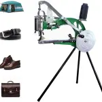 Hand Cobbler Shoe Repair Machine Dual Cotton Nylon Line Sewing Machine Manual Leather Machine Shoe Sewing Machine for Shoes/Upsolery/DIY Items