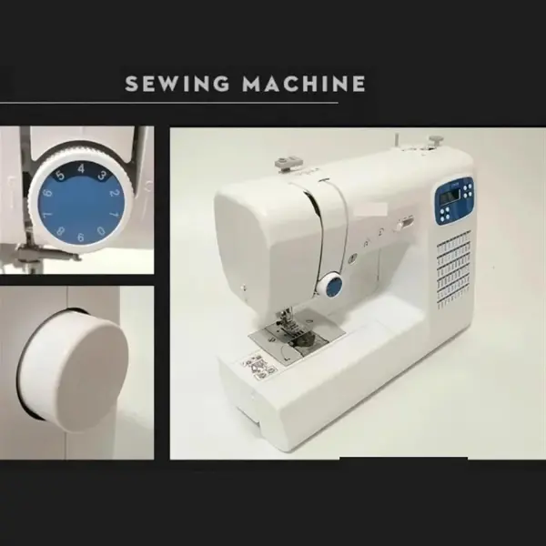 Sewing Machine, Electric Multi-function Smart Desktop Sewing Machine Heavy Duty Overlock Machine Home Sewing Tools for Beginners and DIY