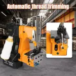 Bag Sewing Machine High Speed Bag Sealing Machine Bag Closer Bag Closing Machine Bag Stitching Machine Industrial Sewing Machine Bag Stitcher for Sack Woven Kraft Paper Bag Sealing (Yellow)
