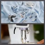 Bernette B08 Straight Stitch Sewing Machine | 1600 Stitches Per Minute | Includes DIY Sewing Presser Foot Kit, Needles, Bobbins, Extension Table, LED Light, Threader, Great for Beginner & Professional