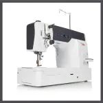 Bernette B08 Straight Stitch Sewing Machine | 1600 Stitches Per Minute | Includes DIY Sewing Presser Foot Kit, Needles, Bobbins, Extension Table, LED Light, Threader, Great for Beginner & Professional