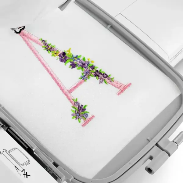 Brother PE900 Embroidery Machine Bundle - 5" x 7" Embroidery Field, Cuts Jump Stitches, Wireless LAN, Includes 4 Hoops, 20 Premium Threads, Stabilizer Sheets, 50,000+ Designs, Accessories & More
