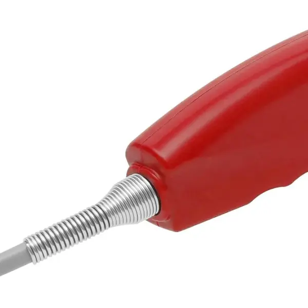 Electric Fabric Rotary Cutter 245W 0.79" Cutting Thickness Speed Adjustable Fabric Scissors Round Blade Cutting Machine with LED Light for Multilayer Leather Cloth Carpet-Red
