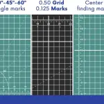 Proartek PK00013 Model GBM4080 Series 40" x 80" Dark Professional Cutting Mat; Double-Sided; Self-Healing; For Graphic Arts, Hobbies, Sewing, Scrapbooking, and other Cutting Projects