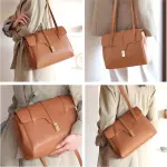POPSEWING Soft 16 Tote Bag DIY Kit for Girls, Leather Working Kit with Bag Sewing Kits for Shoulder Bag