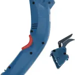 Electric Fabric Shears Quiet Cutter for Fabric, Leather, Paper, with Safety Switch, for Tailoring, Portable Cloth Trimming Tool (US Plug)