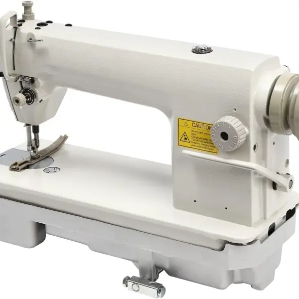 8700 Head Industrial Straight Stitch Sewing Machine, Auto Leather Sewing Machines Thick Material Leather Sewings Tool High Speed Replaceable Presser Foot Adjust Stitch Clamp for Garment Stores