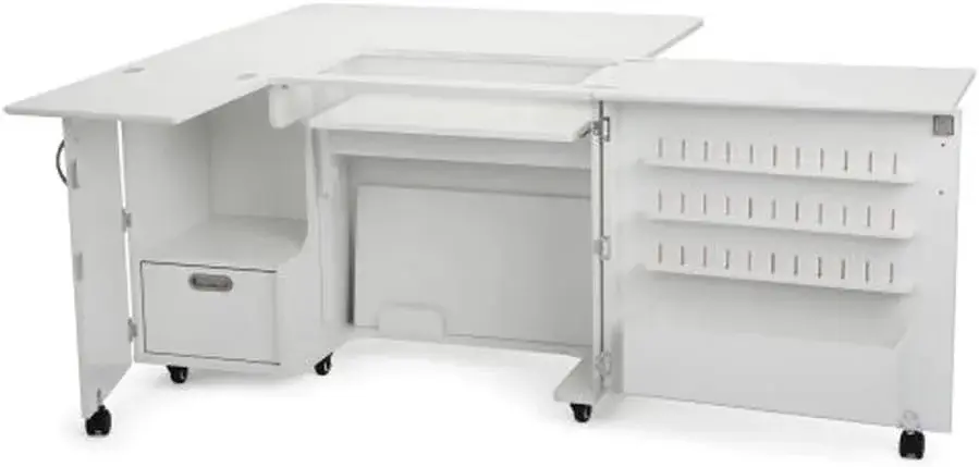 Kangaroo Kabinets Sewing Furniture Wallaby II Cabinet - Ash White