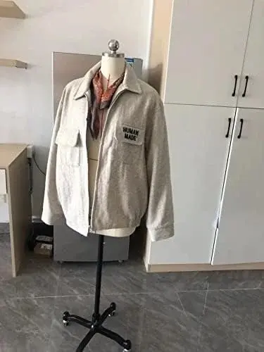 Male Dress Form Mannequin, Plus Size Fully Pinnable Tailor Dummy for Men's Clothing, Adjustable Stand, Professional Sewing Tool for Dressmakers, Adult Full Size