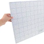 ARTIBETTER High Hardness Pvc Fabric Cutter Mat with Grid for Sewing and Quilting, 40x40cm Precision Cutting Pad for Tailoring and Craft Projects