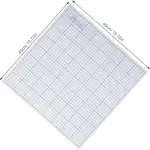 ARTIBETTER High Hardness Pvc Fabric Cutter Mat with Grid for Sewing and Quilting, 40x40cm Precision Cutting Pad for Tailoring and Craft Projects