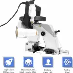Electric Sewing Bag Closer Machine - Handheld Stitcher for Rice, Sack, Woven, Paper & Plastic Bags - High-Speed 1250 RPM Knitted Bag Packing Tool