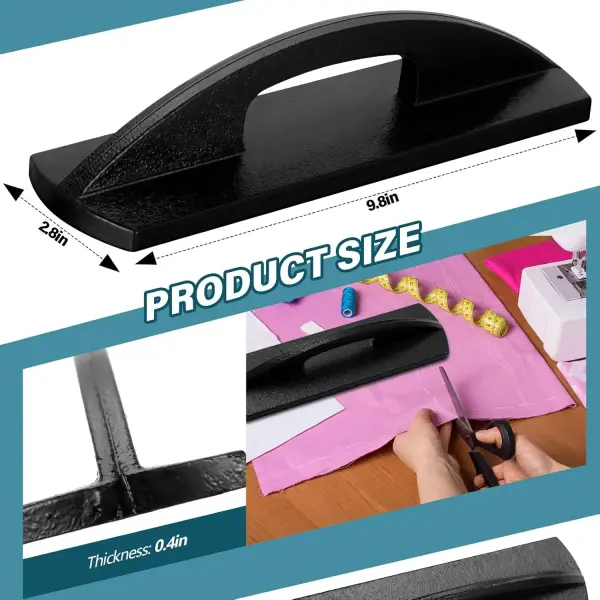 Zonon 4 Pack Fabric Pattern Weights for Sewing Heavy Duty Cast Iron Cloth Weights for Pattern Cutting Sewing Accessories