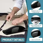 Zonon 4 Pack Fabric Pattern Weights for Sewing Heavy Duty Cast Iron Cloth Weights for Pattern Cutting Sewing Accessories
