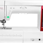 Elna eXcellence 770 Computerized Sewing & Quilting Machine with High-Tech Features, 11" Sewing Space with Free Arm, HD Color Touchscreen, 9 Standard Presser Feet