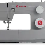 SINGER® Heavy Duty 4452 (Grey) High Speed Sewing Machine + Accessories | 32 Built-In Stitches Deliver 110 Stitch Applications | 50% More Power for Thick Fabrics, 1100 Stitches/Min, 1-Step Buttonhole