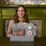 SINGER® Heavy Duty 4452 (Grey) High Speed Sewing Machine + Accessories | 32 Built-In Stitches Deliver 110 Stitch Applications | 50% More Power for Thick Fabrics, 1100 Stitches/Min, 1-Step Buttonhole