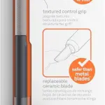 Slice 10548-CS Craft Knife, Finger-Friendly Edge, Safer Choice, Never Rusts, Lasts 11x Longer Than Metal, Precision Cutting (12 Pack)