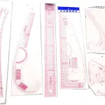 French Curve Ruler Set 7pcs Sewing Rulers for Pattern Making Tailoring and Garment Design High Accuracy Measuring Tools with Detailed Scale for Beginners Tailors and Fashion Designers