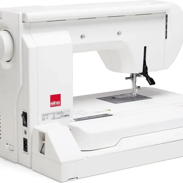 Elna eXpressive 850 Computerized Sewing & Embroidery Machine with 200 Stitches up to 9mm wide, 172 Built-in Embroidery Designs (Max. 7.87" x 6.7"), Editing Functions Directly on LCD Touchscreen