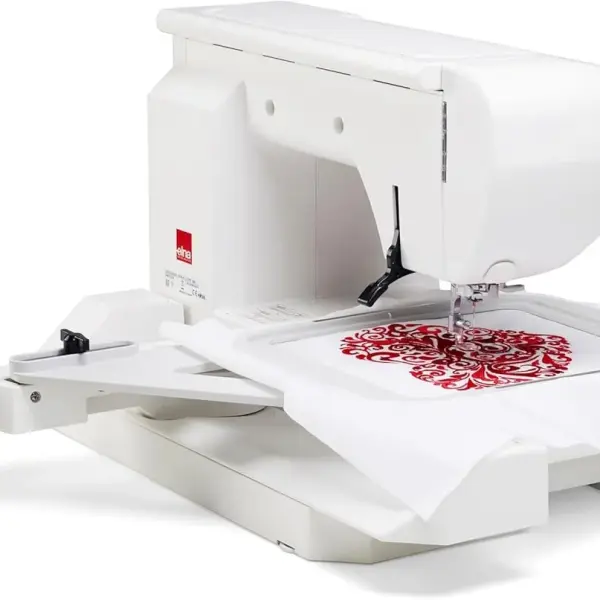 Elna eXpressive 850 Computerized Sewing & Embroidery Machine with 200 Stitches up to 9mm wide, 172 Built-in Embroidery Designs (Max. 7.87" x 6.7"), Editing Functions Directly on LCD Touchscreen