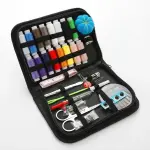 EINVARIOUS Home Daily Sewing Box Set Combination Tools Kit 16 Color Thread