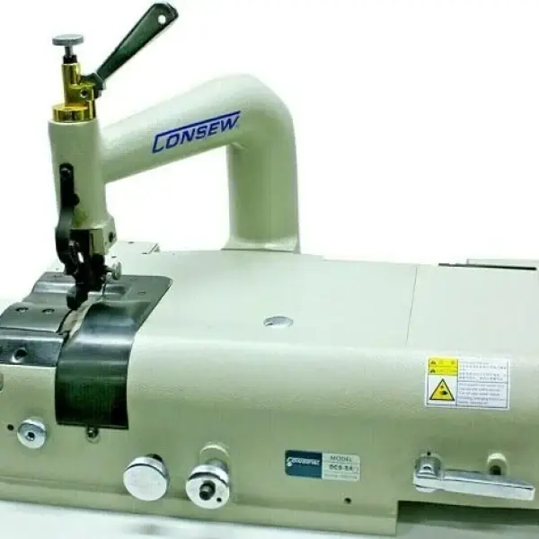 Consew DCS-S4 Skiving Machine – Professional Edge Skiving Tool for Industrial and Home Use – Skiver with Servo Motor and LED Lamp – Ideal for Leather, Vinyl, Upholstery