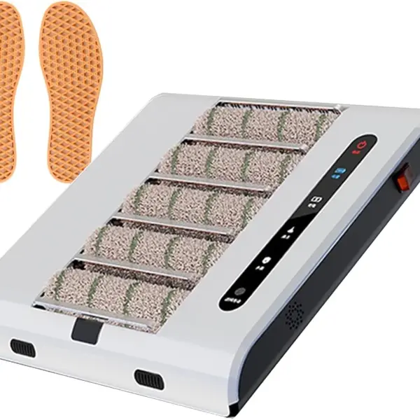 Fully Automatic Rechargeable Shoe Sanitizer Machine & Sole Cleaner, Powerful Suction 260RPM, Electric Shoe Polisher & Deodorizer, Portable Shoes Disinfectant Polisher for Home & Office,A-1