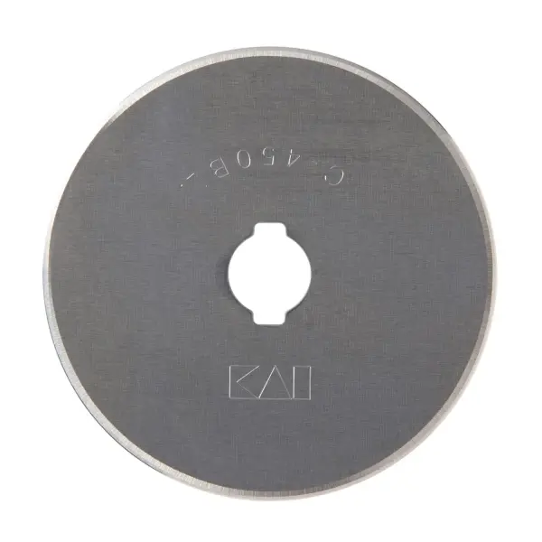 Kai 750BH2044 Rotary Cutter, Round Blade, Diameter 1.8 inches (45 mm), Replacement Blade, Handicraft, Sewing Film, C280-1C, 21°, 30 Sheets Set