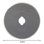 Kai 750BH2044 Rotary Cutter, Round Blade, Diameter 1.8 inches (45 mm), Replacement Blade, Handicraft, Sewing Film, C280-1C, 21°, 30 Sheets Set