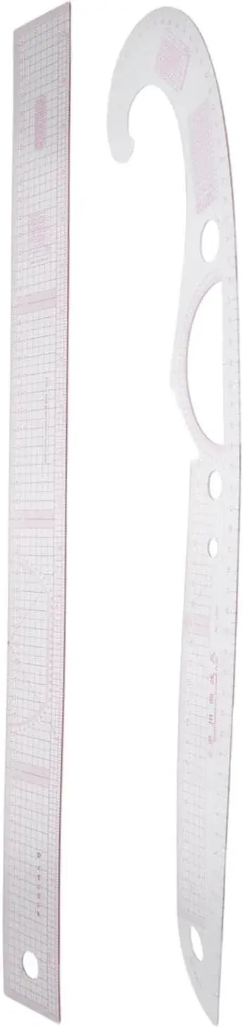 VINTORKY Pattern Making Ruler French Curve Tailoring Tool Kit for Sewing Fabric Measuring Tools Professional Sewing