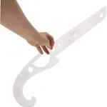 VINTORKY Pattern Making Ruler French Curve Tailoring Tool Kit for Sewing Fabric Measuring Tools Professional Sewing
