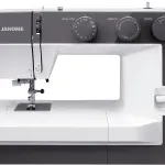Janome 1522DG Mechanical Sewing Machine - Aesthetic Dark Gray Sewing Machine for Beginners, 22 Built in Stitches, 1 Step Buttonhole, Heavy Duty Metal Frame, Built in Needle Threader for Easy Use