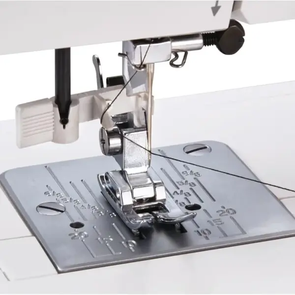 Janome 1522DG Mechanical Sewing Machine - Aesthetic Dark Gray Sewing Machine for Beginners, 22 Built in Stitches, 1 Step Buttonhole, Heavy Duty Metal Frame, Built in Needle Threader for Easy Use