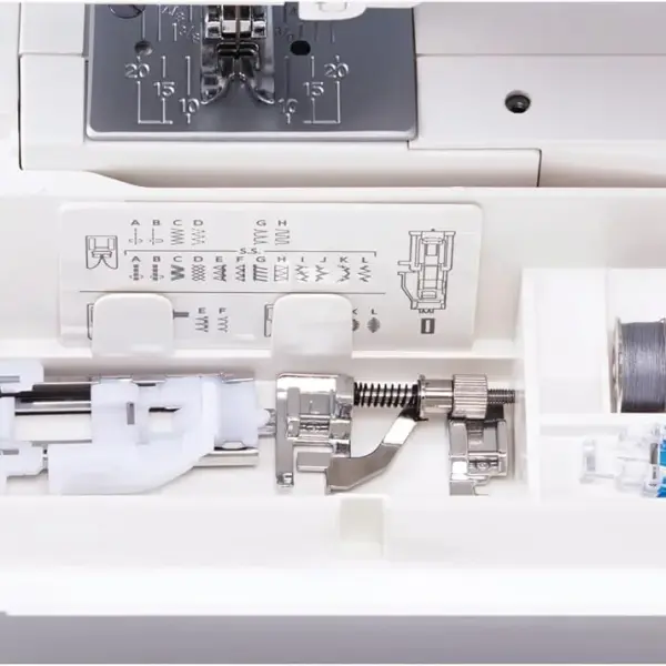 Janome 1522DG Mechanical Sewing Machine - Aesthetic Dark Gray Sewing Machine for Beginners, 22 Built in Stitches, 1 Step Buttonhole, Heavy Duty Metal Frame, Built in Needle Threader for Easy Use