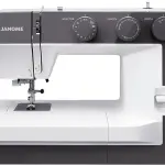 Janome 1522DG Mechanical Sewing Machine - Aesthetic Dark Gray Sewing Machine for Beginners, 22 Built in Stitches, 1 Step Buttonhole, Heavy Duty Metal Frame, Built in Needle Threader for Easy Use