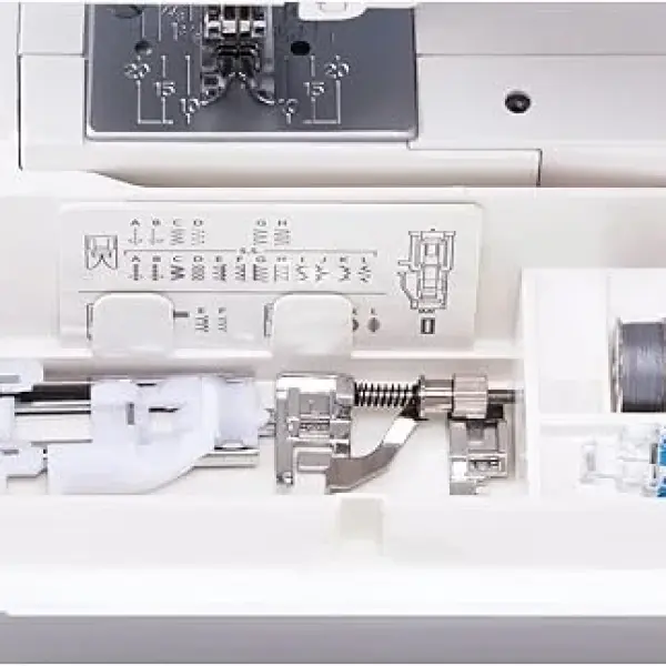 Janome 1522DG Mechanical Sewing Machine - Aesthetic Dark Gray Sewing Machine for Beginners, 22 Built in Stitches, 1 Step Buttonhole, Heavy Duty Metal Frame, Built in Needle Threader for Easy Use