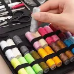 Sewing Kit for Adults, 205Pcs Professional Sewing Supplies Accessories with Tailor Scissors,Premium Sewing Supplies Set 30 Needles,Yarn Snips and More for Travel Home Beginners (205)