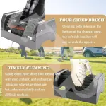Heavy Duty Shoe Scraper Brush - Outdoor Boot Scrubber for Mud & Dirt, Easy Clean Tool for Front Door Entrance, Farmhouse Garden, Durable & Effective Shoe Cleaning Solution