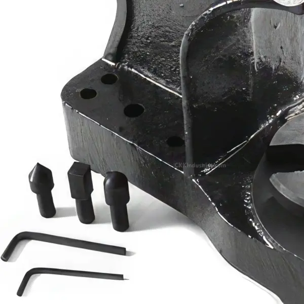 Eyelet Setting Press & Dies Combo - (Master Series) - (Includes: Arbor Press, 3/16 + 1/4 Eyelet Setting Dies) - (fits #6 & #8 Eyelet Sizes) - for DIY Hobby & Craft