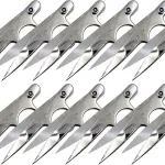 Ultima 4.5” Thread Nippers – Hot Forged Precision Thread Snips, Embroidery Snipper & Seam Cutter (12 Pack)