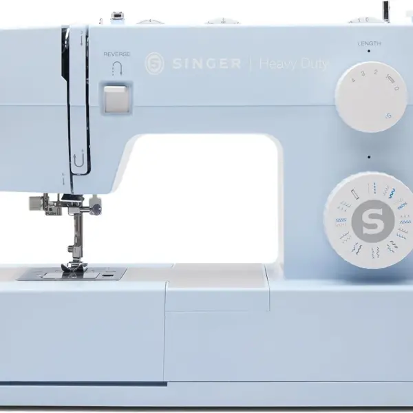 SINGER® HD 4423 (Meltwater Blue) High Speed Sewing Machine + Accessories | 23 Built-In Stitches Deliver 97 Stitch Applications | 50% More Power, 1100 Stitches/Min | Metal Frame, 1-Step Buttonhole
