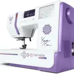 Bernette B38 Yaya Han Edition Computerized Sewing Machine | 394 Built-In Stitches, LCD Display, Automatic Thread Cutter, Adjustable Presser Foot Pressure, 8 Presser Feet