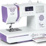 Bernette B38 Yaya Han Edition Computerized Sewing Machine | 394 Built-In Stitches, LCD Display, Automatic Thread Cutter, Adjustable Presser Foot Pressure, 8 Presser Feet