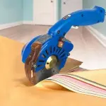 Electric Rotary Fabric Cutter, Adjustable Speed, Cuts 100-125mm Thickness, Ideal for Multi-Layer Fabrics & Leather, Efficient Sewing Tool for Professionals 110mm