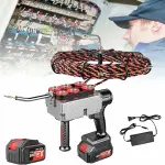 Wire Threading Tool, Cable Puller, Electrician Pull Hidden Wire Pipe Threader Automatic Threading Machine Dark Wire Electrical Wire Pulling Tool